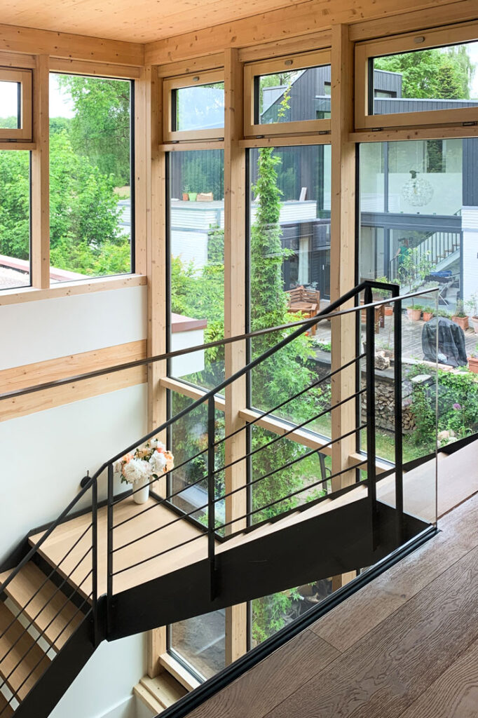 Feng-Shui-Haus-Treppe